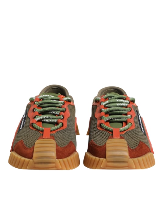 Dolce & Gabbana Mehrfarbige Schnürschuhe NS1 Low Top Sneakers - Image 3
