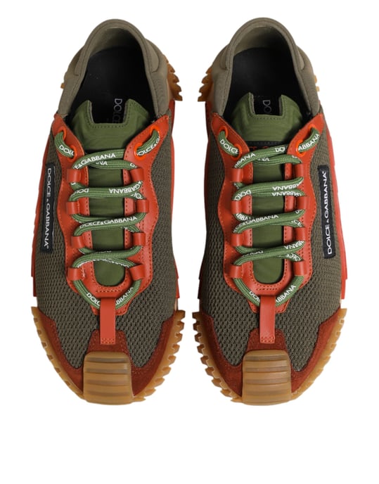 Dolce & Gabbana Mehrfarbige Schnürschuhe NS1 Low Top Sneakers - Image 4