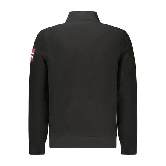 Norwegen 1963 Schwarzes Polyester Herren Sweatshirt - Image 2