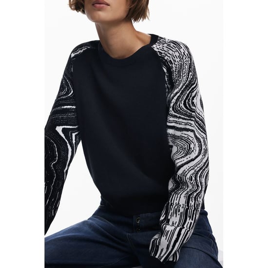 Desigual Schwarzer Polyester Damenpullover - Image 3
