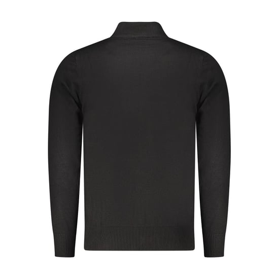 Coveri Moving Schwarz Viskose Herrenpullover - Image 2