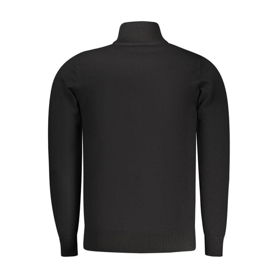 Coveri Moving Schwarz Viskose Herrenpullover - Image 2