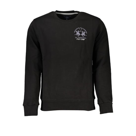 La Martina Schwarzer Baumwollpullover für Herren - Image 1