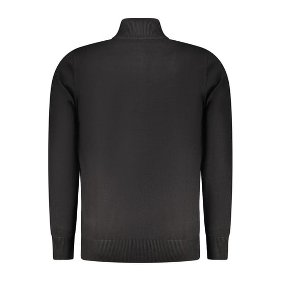 Coveri Moving Schwarzer Viskose Herrenpullover - Image 2