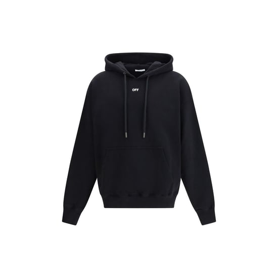 Off-White Schwarzes Baumwoll-Sweatshirt - Image 1