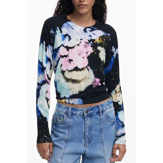 Desigual Nero Viskose Damenjersey - Image 1
