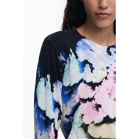 Desigual Nero Viskose Damenjersey - Image 3