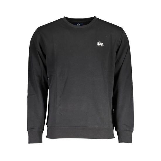 La Martina Schwarzer Baumwollpullover für Herren - Image 1