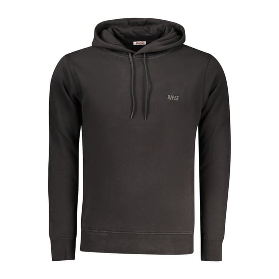 Rifle Schwarzes Baumwolle Herren Sweatshirt - Image 1