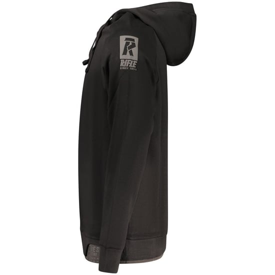 Rifle Schwarzes Baumwoll Sweatshirt für Herren - Image 3