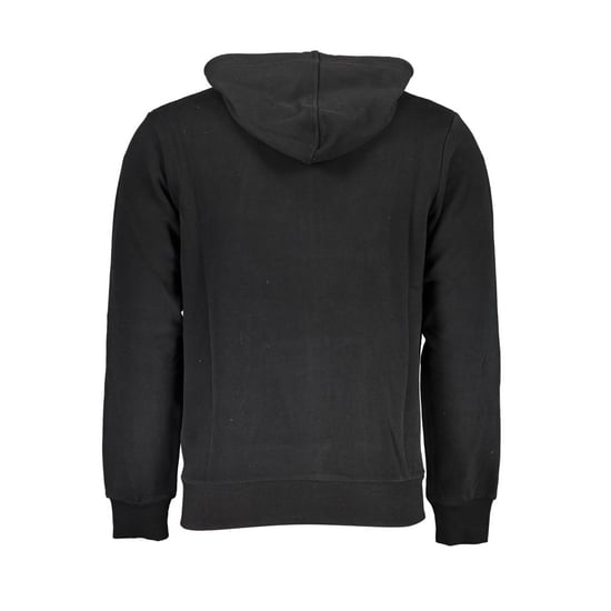 La Martina Schwarzer Baumwoll-Pullover für Herren mit Kapuze - Image 2