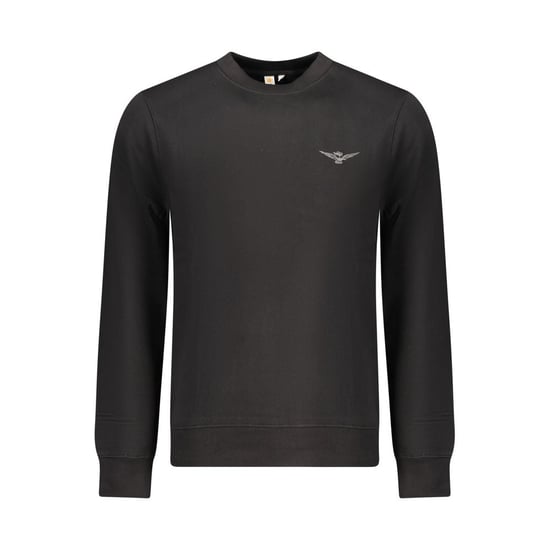 Akademie Militär Schwarz Baumwolle Herren Sweatshirt - Image 1