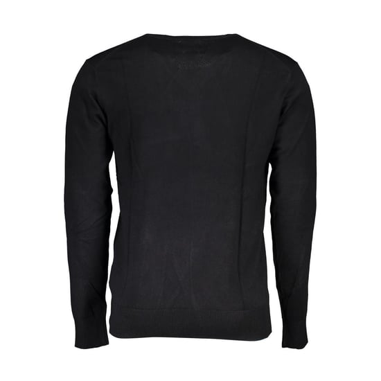 Gianmarco Venturi Schwarzer Viskose Herrenpullover - Image 2