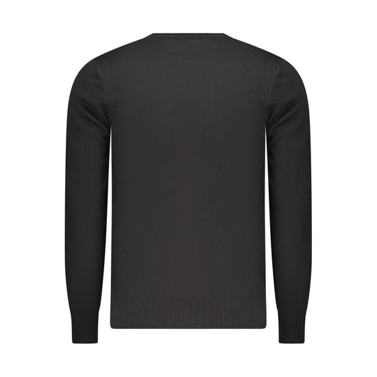 Coveri Moving schwarzer Viskose Herrenpullover - Image 2
