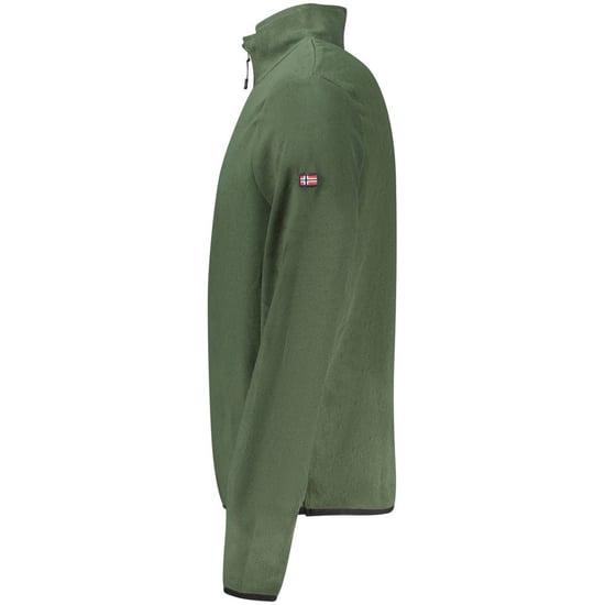 Norwegen 1963 Grün Polyester Herren Sweatshirt - Image 3