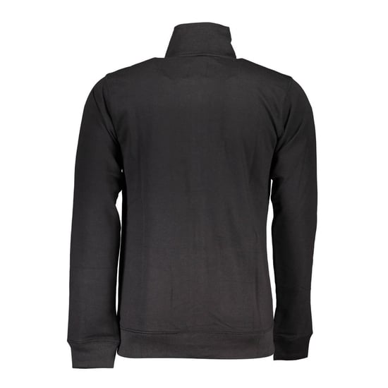 Gianmarco Venturi Schwarzer Baumwoll-Herrenpullover - Image 2