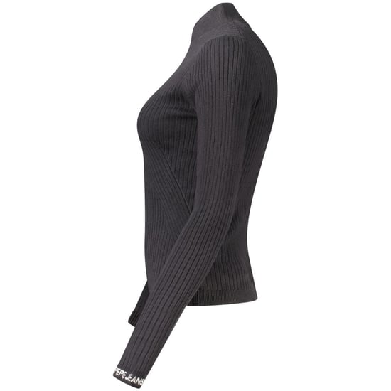Pepe Jeans Schwarzer Baumwollpullover für Frauen - Image 3