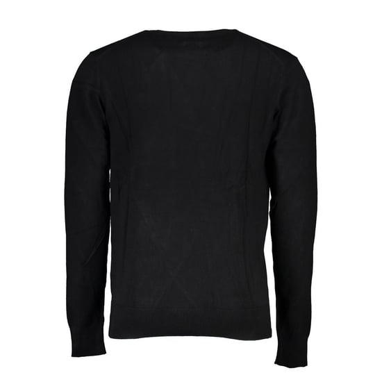Gianmarco Venturi Schwarzer Viskose Herrenpullover - Image 2