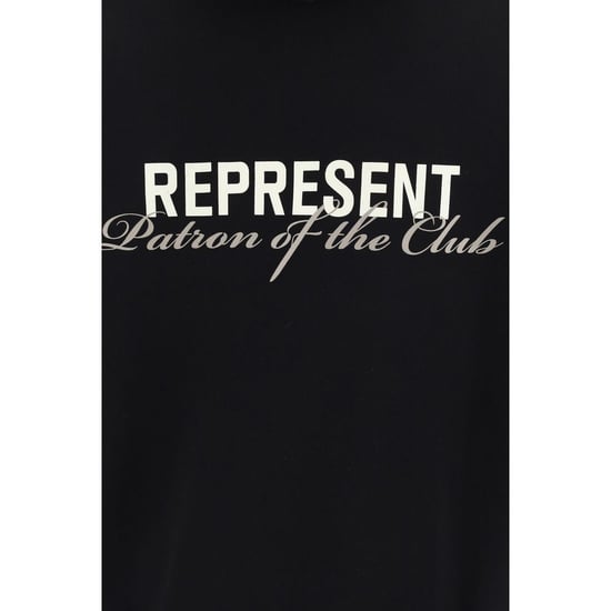 Represent Schwarzes Baumwoll-Sweatshirt - Image 4