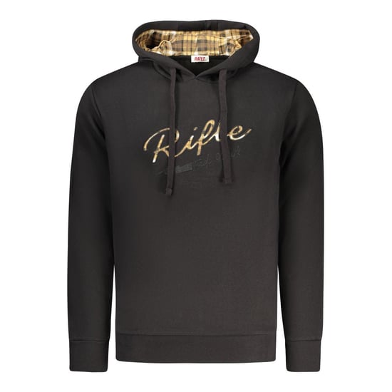 Rifle Schwarzes Baumwoll-Herren-Sweatshirt - Image 1