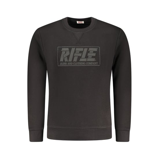 Rifle Schwarz Baumwolle Herren Sweatshirt - Image 1