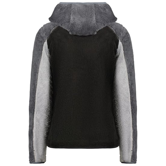 Norwegen 1963 Schwarzes Polyester Damen Sweatshirt mit Kapuze - Image 2
