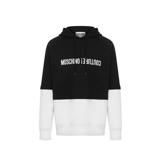 Moschino Schwarzes Baumwoll-Sweatshirt - Image 1