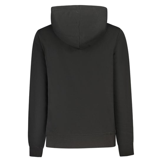 Tommy Hilfiger Schwarzes Baumwoll-Damen-Sweatshirt mit Kapuze - Image 2