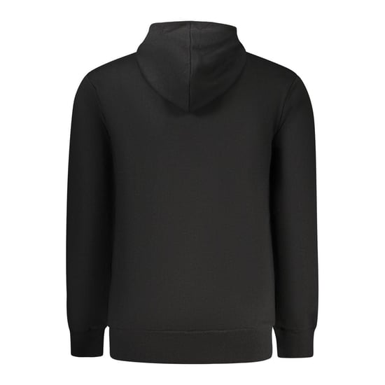 Fila Schwarzer Baumwoll-Herrenhoodie - Image 2