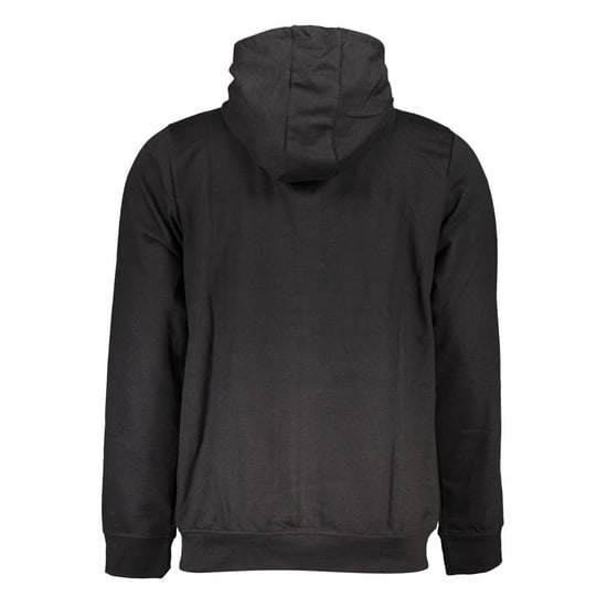 Gianmarco Venturi Schwarzes Baumwoll-Hoodie für Männer - Image 2