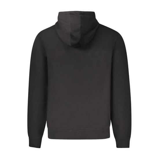 Guess Jeans Schwarzer Hoodie für Herren aus Bio-Baumwolle - Image 2
