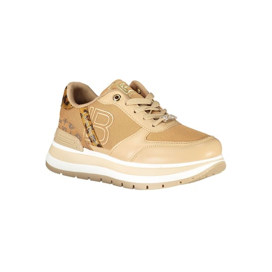 Laura Biagiotti Marrone Polyurethan Damen Sneaker - Image 2