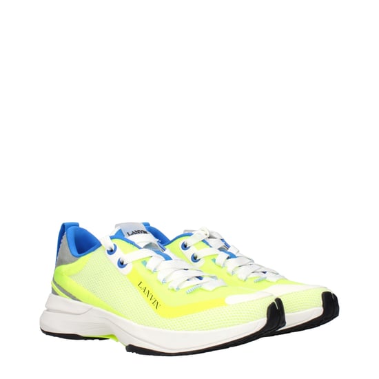Lanvin Gelbe Stoff-SportSneakers - Image 2