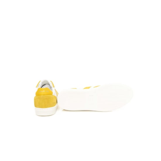 Cerruti 1881 Gelbe Rindsleder Herrensneaker - Image 4
