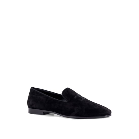 Celine Samt-Loafer mit gesticktem Triumphe-Logo - Image 2