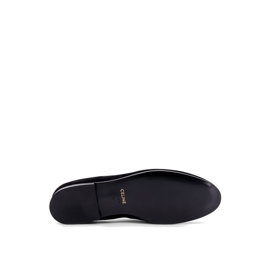 Celine Samt-Loafer mit gesticktem Triumphe-Logo - Image 4