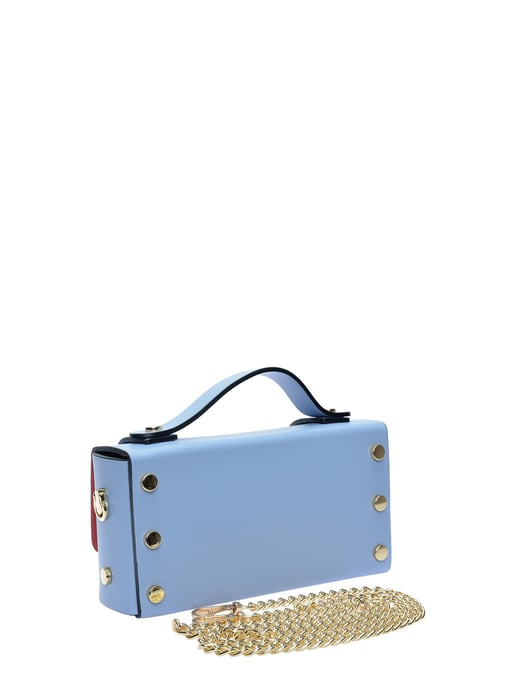 Isabella Rhea Türkis Rindsledertasche - Image 2