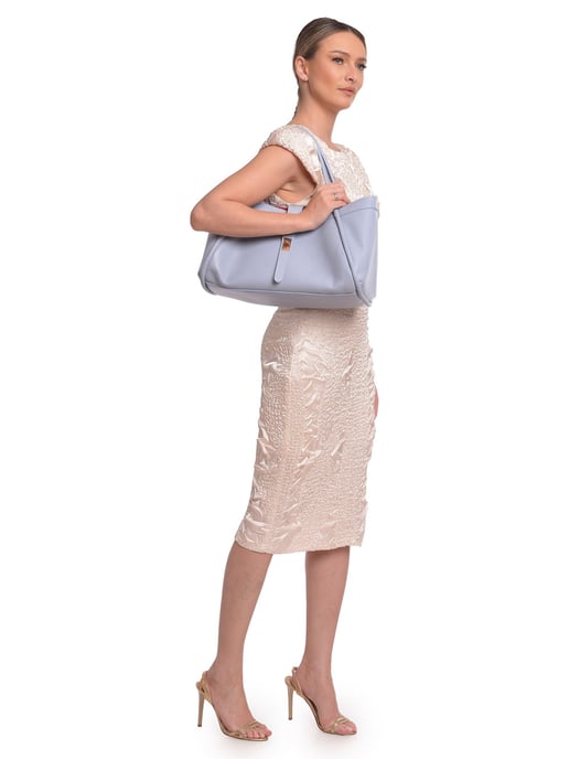 Luisa Vannini Türkis Rindsledertasche - Image 5