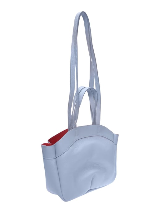 Anna Luchini Türkis Rindsledertasche - Image 2