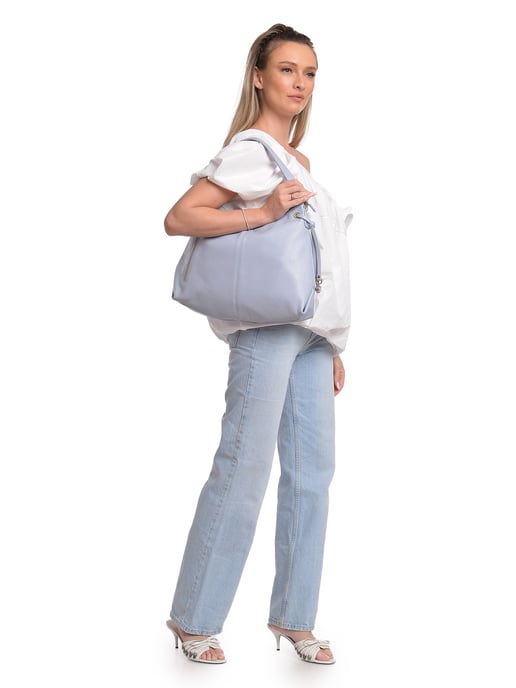 Isabella Rhea Türkis Rindsledertasche - Image 5