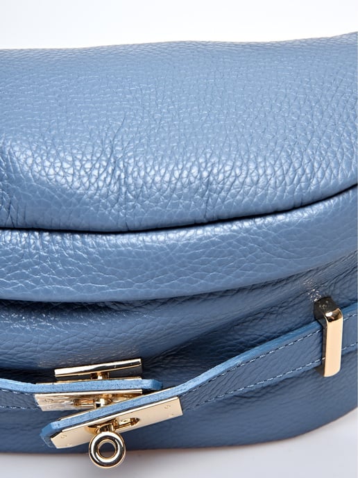 Anna Luchini Türkis Rindsledertasche - Image 3
