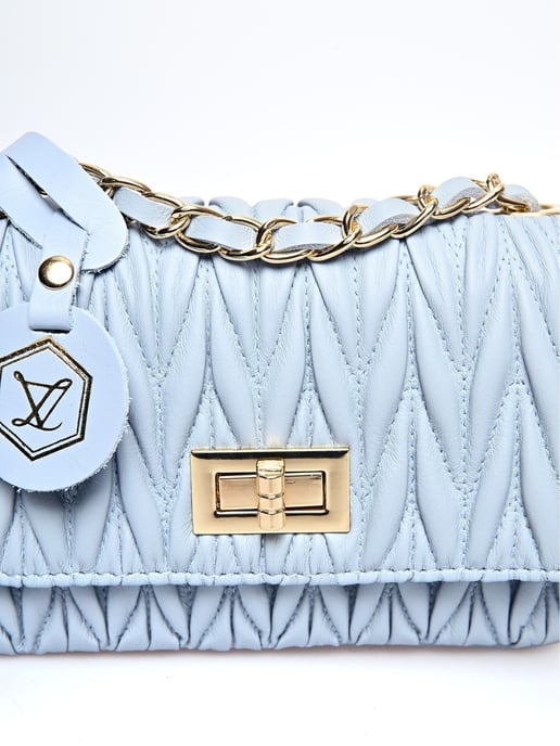 Luisa Vannini Türkis Rindsledertasche - Image 3