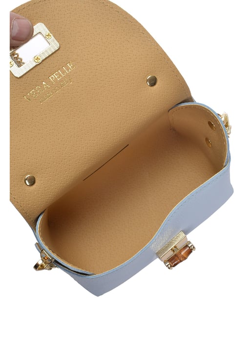Anna Luchini Türkis Rindsledertasche - Image 4