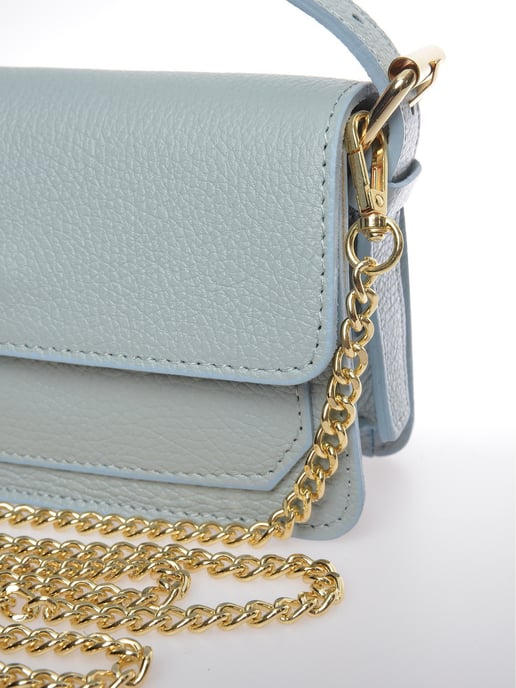 Anna Luchini Türkis Rindsledertasche - Image 3