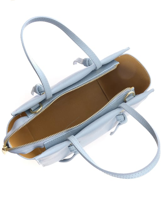 Anna Luchini Türkis Rindsledertasche - Image 4