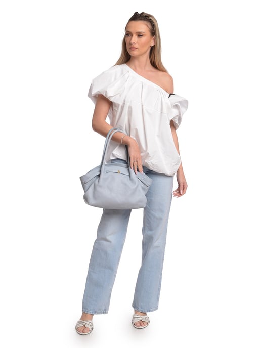Isabella Rhea Türkis Rindsledertasche - Image 5