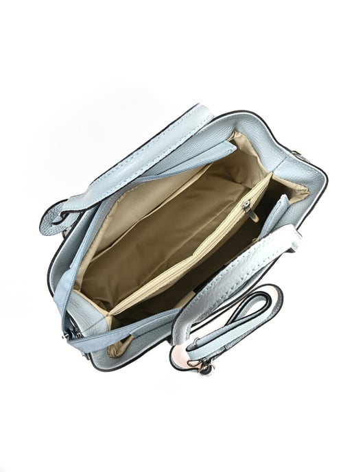 Anna Luchini Türkis Rindsledertasche - Image 4