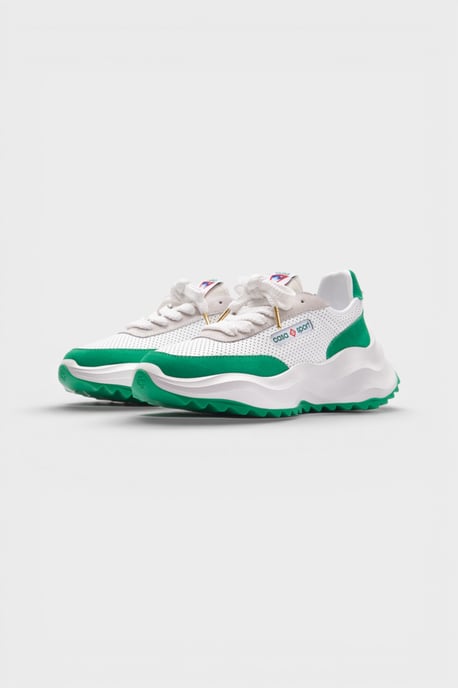 Casablanca Atlantis Sneaker Weiß Grün Schuhe - Image 5