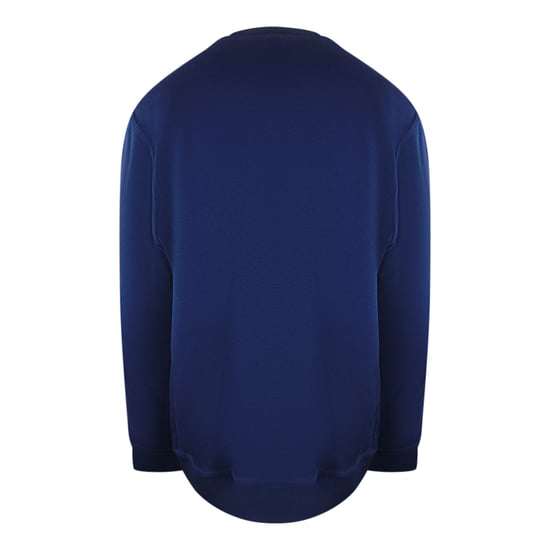 Nike Sweatshirt Mit Kleinem Swoosh In Marineblau - Image 2