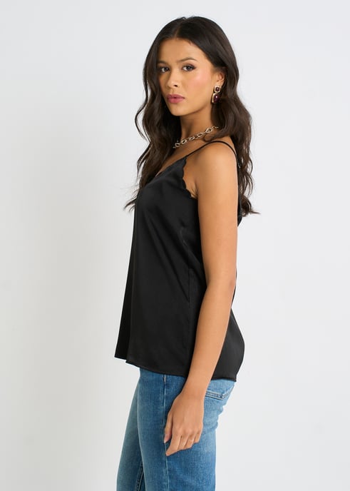 Schwarzes Air Flow Shirt in Übergröße - Image 3